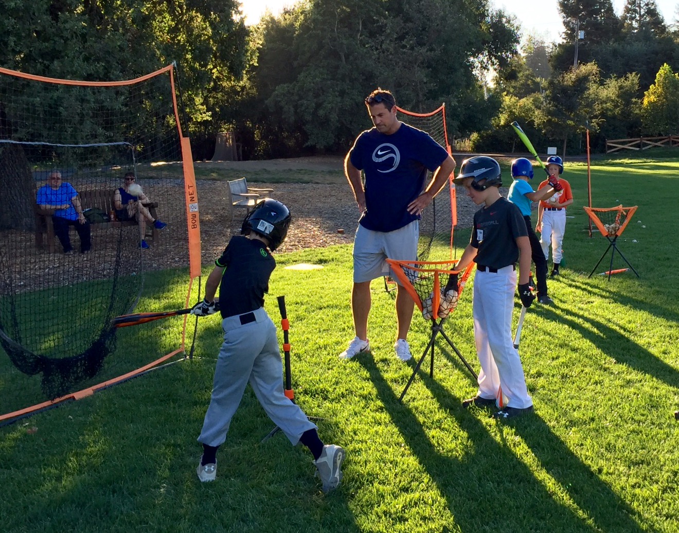 The most overqualified batting practice pitcher ever 